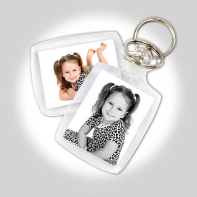 Photo Keyrings x 2